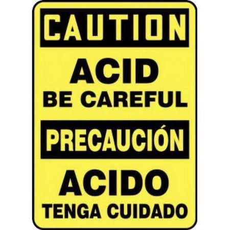 Accuform BILINGUAL Safety Sign SPANISH SBMCHL695VP SBMCHL695VP